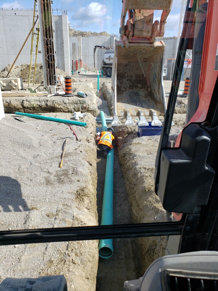 Sewer and Water Mains